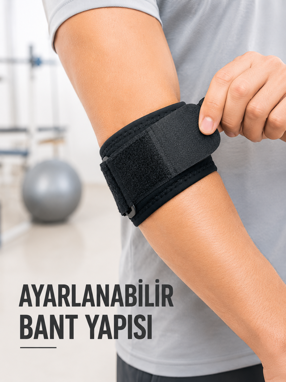 Golfçü Dirseği Bandajı Spor ve Günlük Kullanım İçin Dirsek Bandı - Lisinya Golfçü Dirseği Bandajı Spor ve Günlük Kullanım İçin Dirsek Bandı - Lisinya