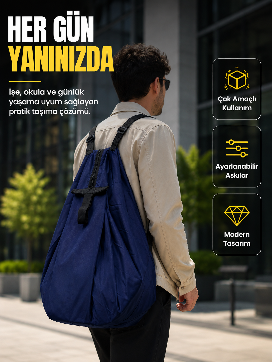 Geniş İç Hacimli Katlanabilir Çanta Pratik Taşıma Deneyimi Sunan Modern Tasarım - Lisinya Geniş İç Hacimli Katlanabilir Çanta Pratik Taşıma Deneyimi Sunan Modern Tasarım - Lisinya