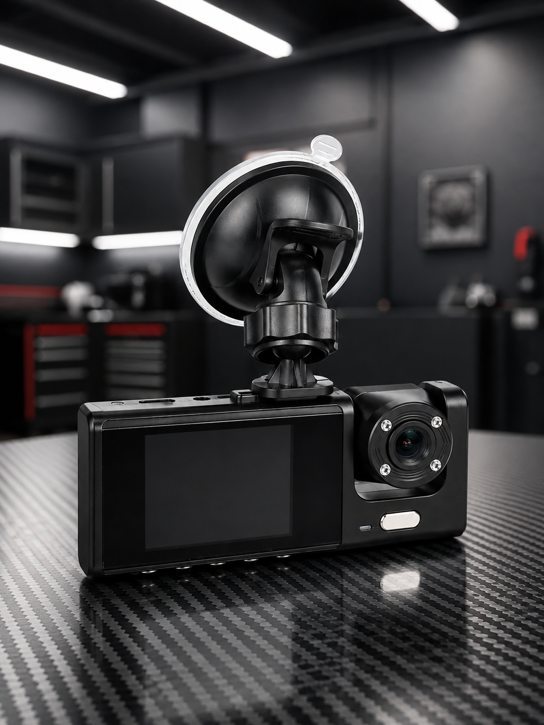 1080P Full HD Araç İçi Kamera WiFi Bağlantılı Çift Kameralı Geniş Açılı Araç Kayıt Kamerası - Lisinya