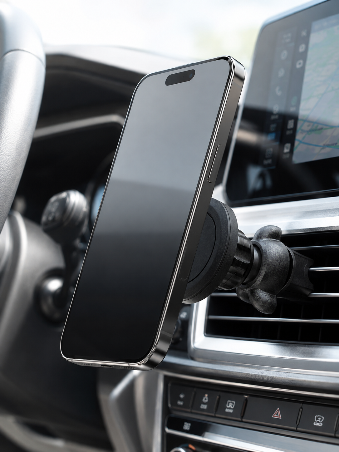 Araç Havalandırma Izgarası İçin Mıknatıslı Telefon Tutucu Stand - Lisinya
