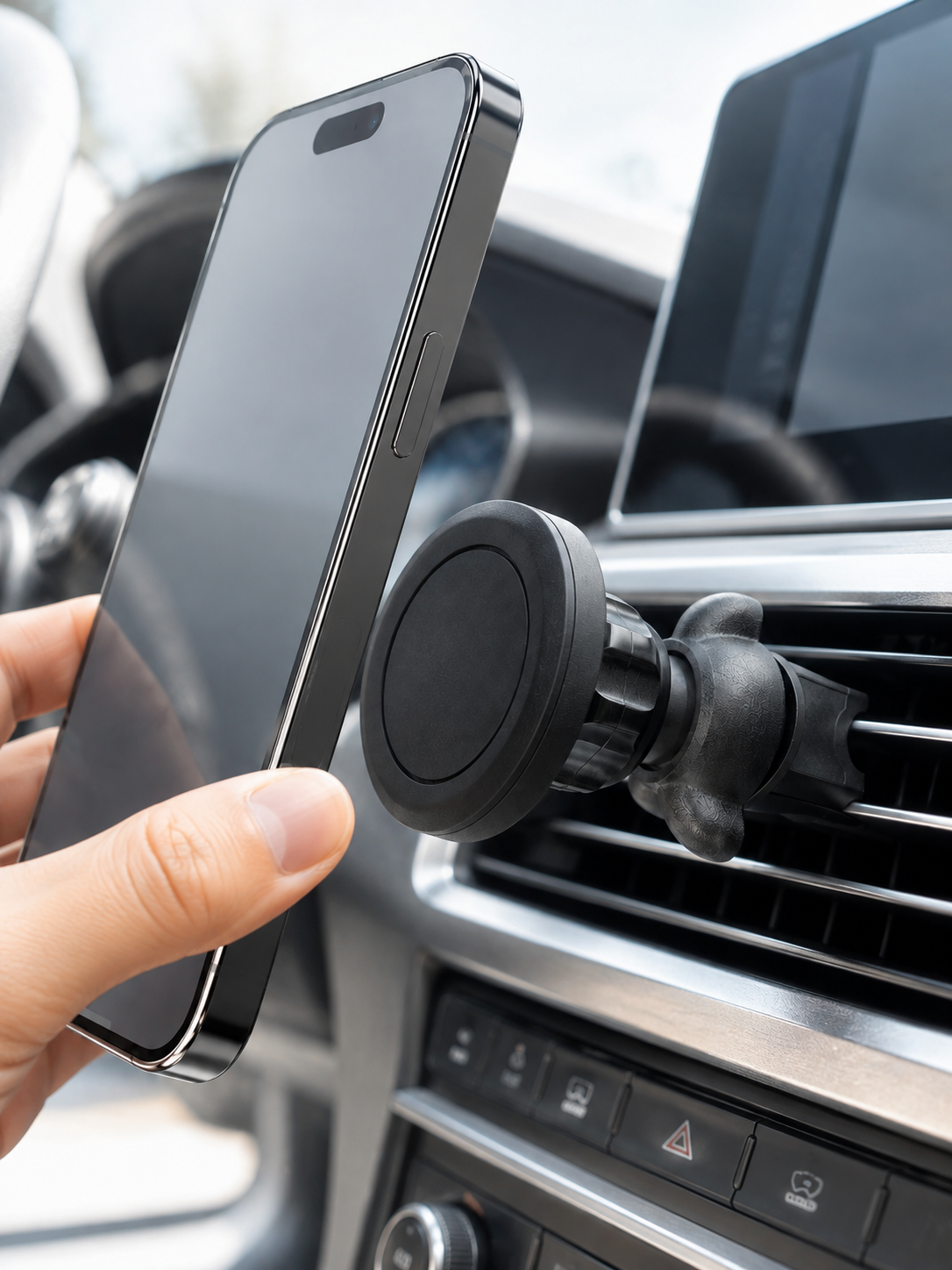 Araç Havalandırma Izgarası İçin Mıknatıslı Telefon Tutucu Stand - Lisinya