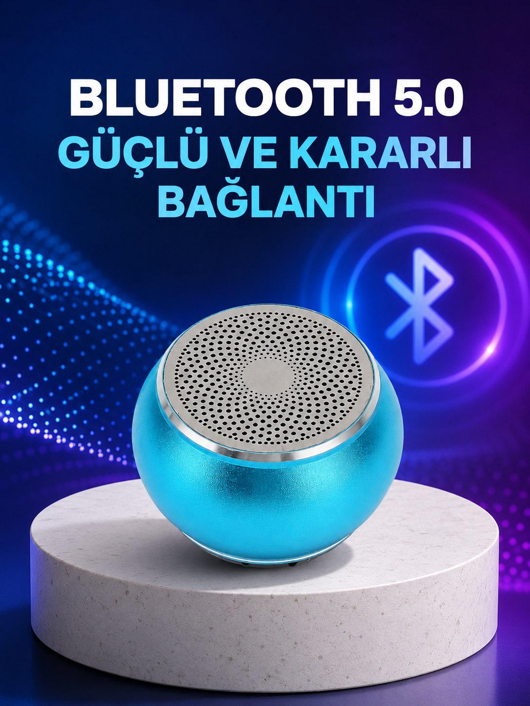 Mini Bluetooth Speaker | Uzun Pil Ömrü, Şık ve Hafif Tasarım Yeni Nesil - Lisinya