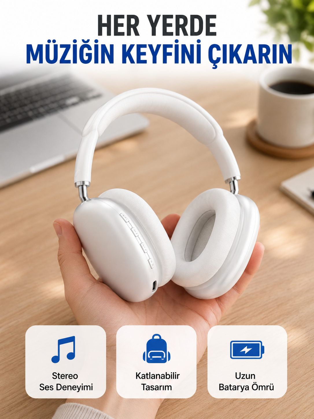 400 mAh Bataryalı Kablosuz Kulaklık | BT 5.0, Müzik & Görüşme Yeni Nesil - Lisinya 400 mAh Bataryalı Kablosuz Kulaklık | BT 5.0, Müzik & Görüşme Yeni Nesil - Lisinya