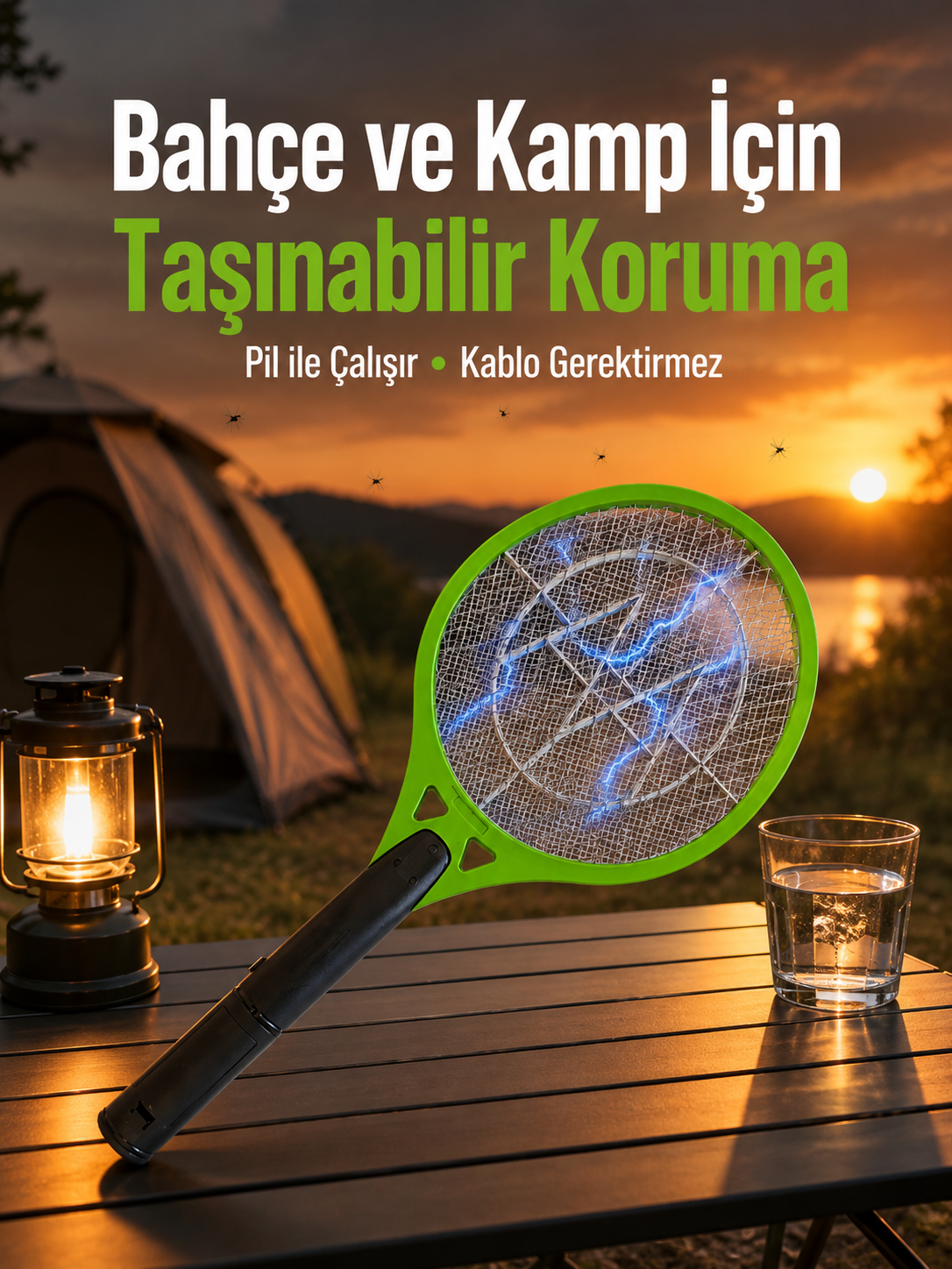 Taşınabilir Elektronik Sinek Kovucu | Balkon, Bahçe ve Kamp İçin İdeal Yeni Nesil - Lisinya Taşınabilir Elektronik Sinek Kovucu | Balkon, Bahçe ve Kamp İçin İdeal Yeni Nesil - Lisinya