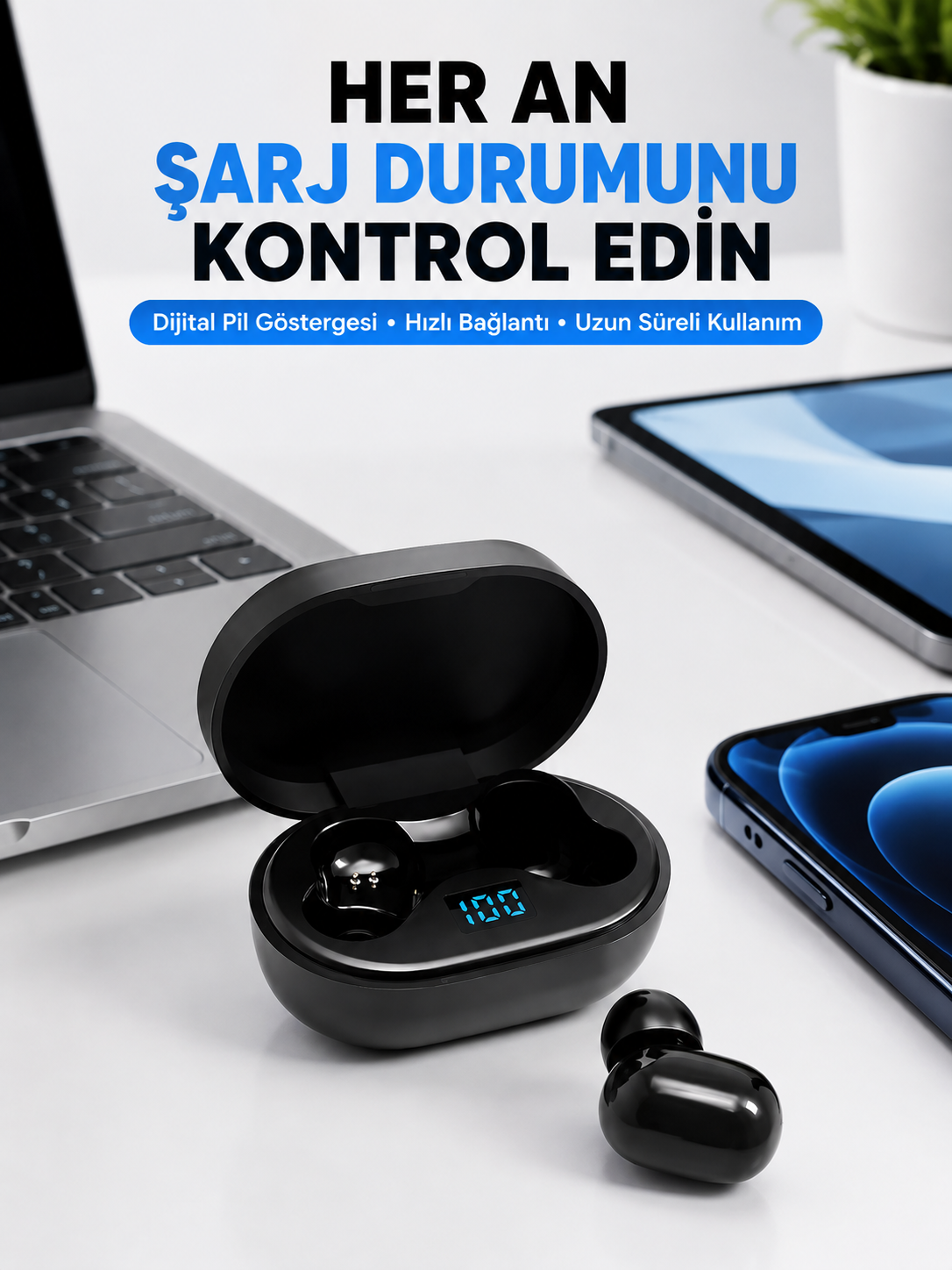 Gürültü Azaltmalı Mikrofonlu Bluetooth Kulaklık Yeni Nesil - Lisinya Gürültü Azaltmalı Mikrofonlu Bluetooth Kulaklık Yeni Nesil - Lisinya