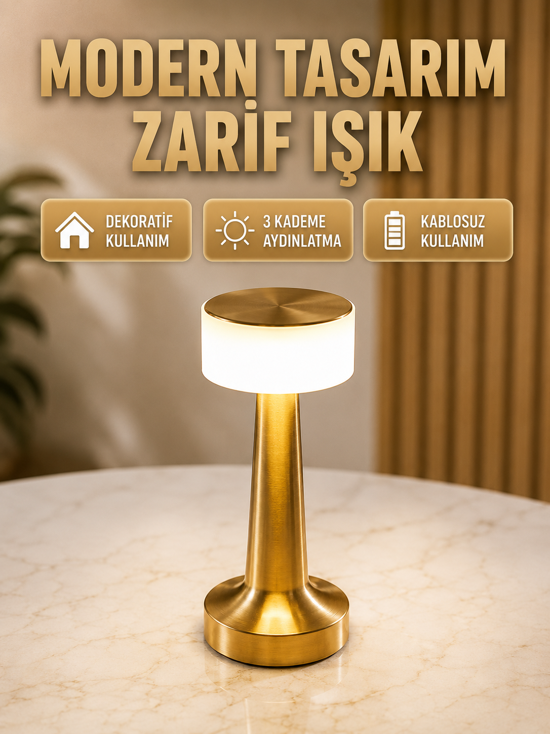 Touch Gece Lambası – Dokunmatik Kontrol, Kablosuz Kullanım, Metal Gövde Yeni Nesil (Kopya) - Lisinya Touch Gece Lambası – Dokunmatik Kontrol, Kablosuz Kullanım, Metal Gövde Yeni Nesil (Kopya) - Lisinya