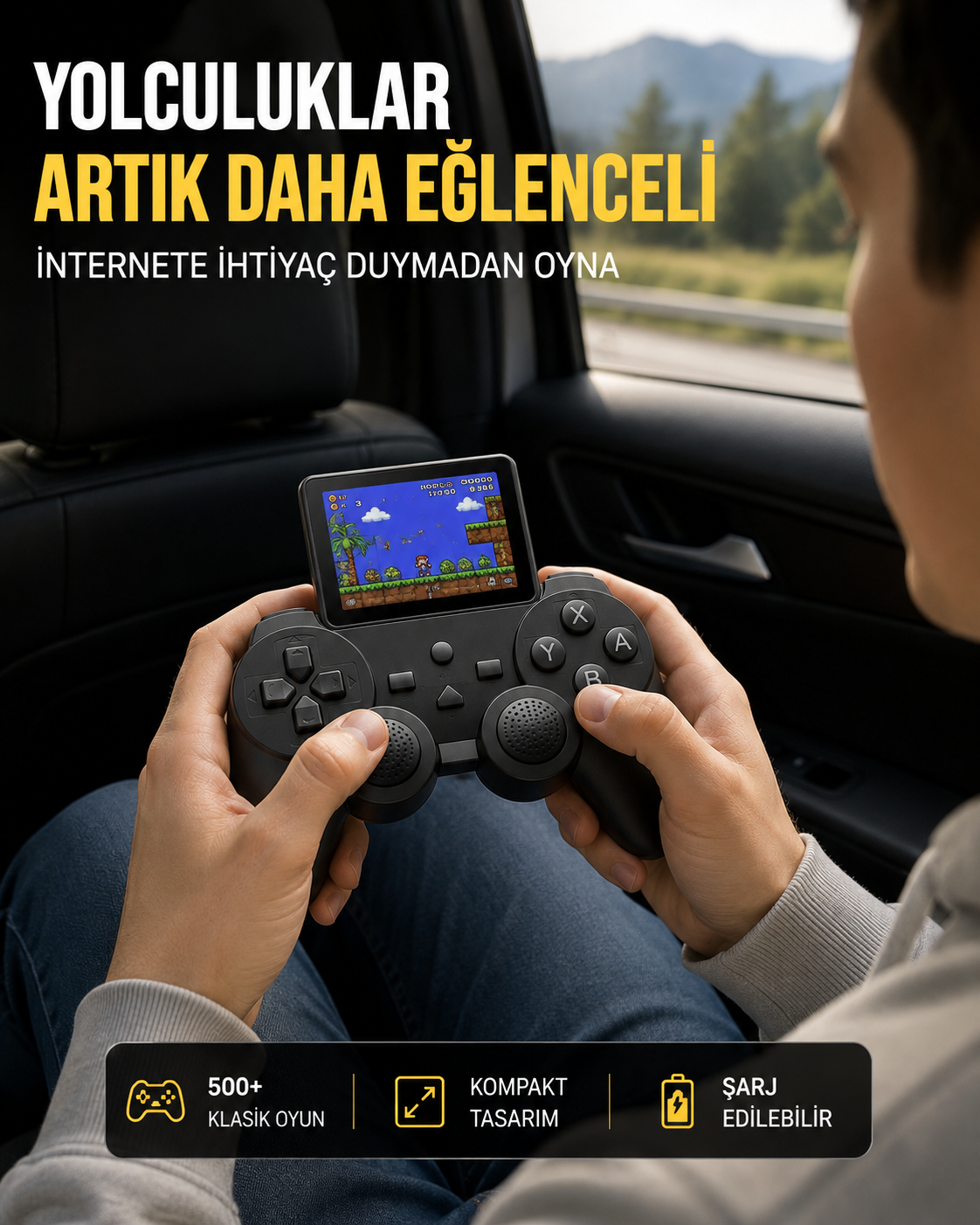 500 Oyun Tek Cihazda! Nostalji ve Eğlence Yanınızda - Lisinya 500 Oyun Tek Cihazda! Nostalji ve Eğlence Yanınızda - Lisinya