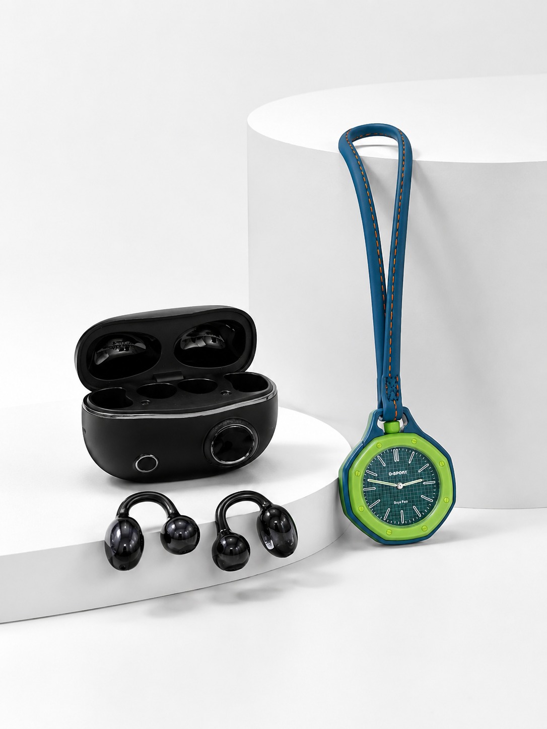 Yeşil Çanta Charm Saat ve Kablosuz Bluetooth Kulaklık İkili Kampanya Seti Günlük Kullanım - Lisinya Yeşil Çanta Charm Saat ve Kablosuz Bluetooth Kulaklık İkili Kampanya Seti Günlük Kullanım - Lisinya