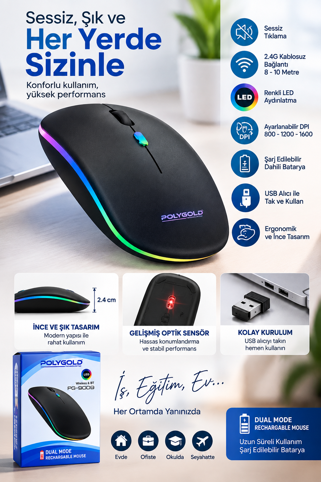 Pg9009 MOUSE - Lisinya