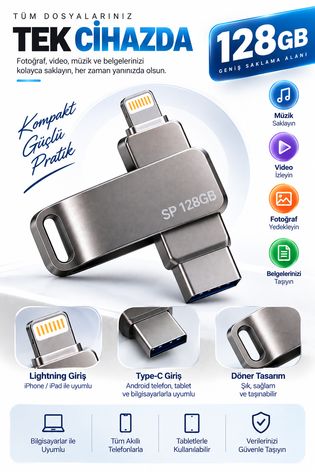 128 GB FLASH BELLEK - Lisinya 128 GB FLASH BELLEK - Lisinya