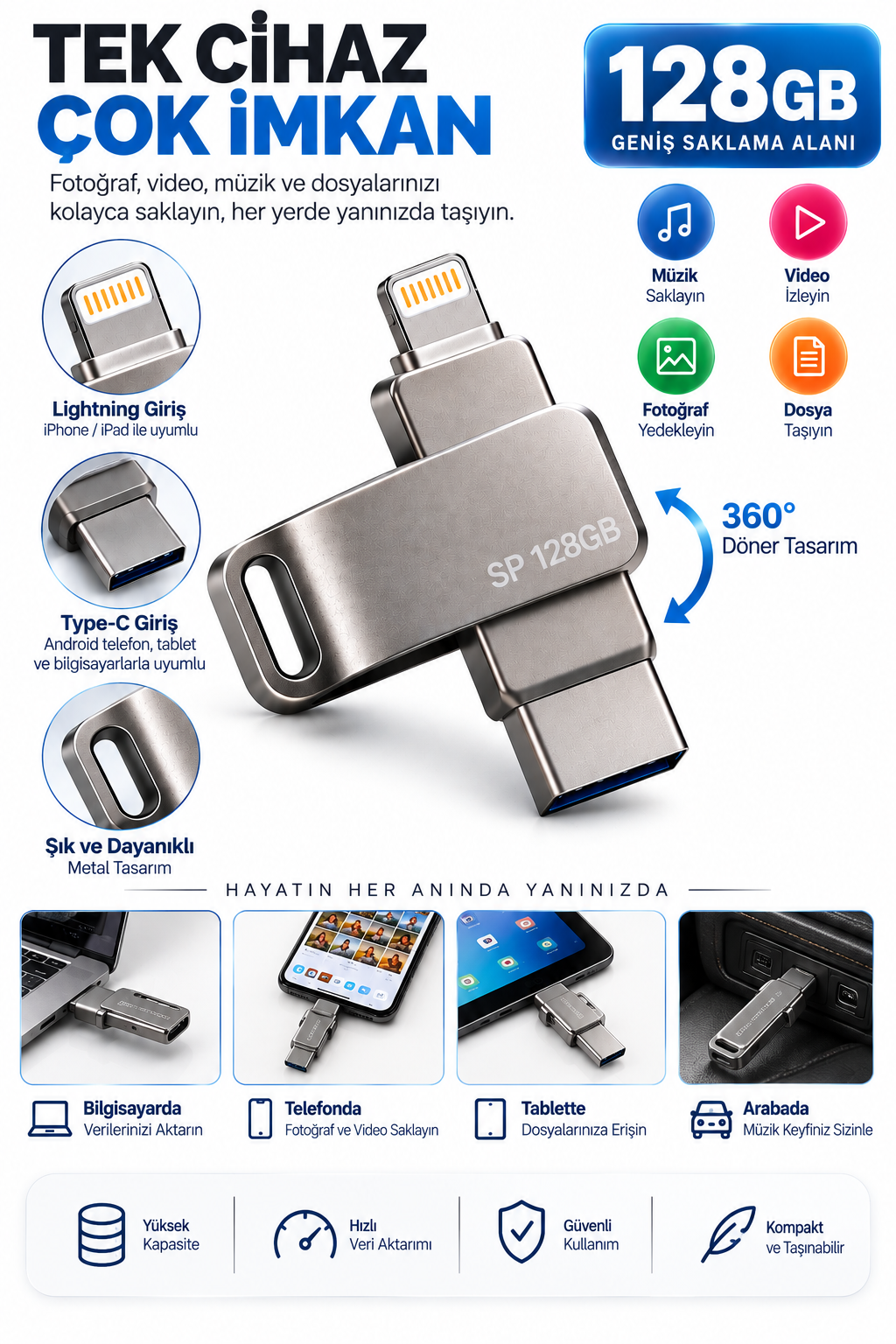 128 GB FLASH BELLEK - Lisinya 128 GB FLASH BELLEK - Lisinya