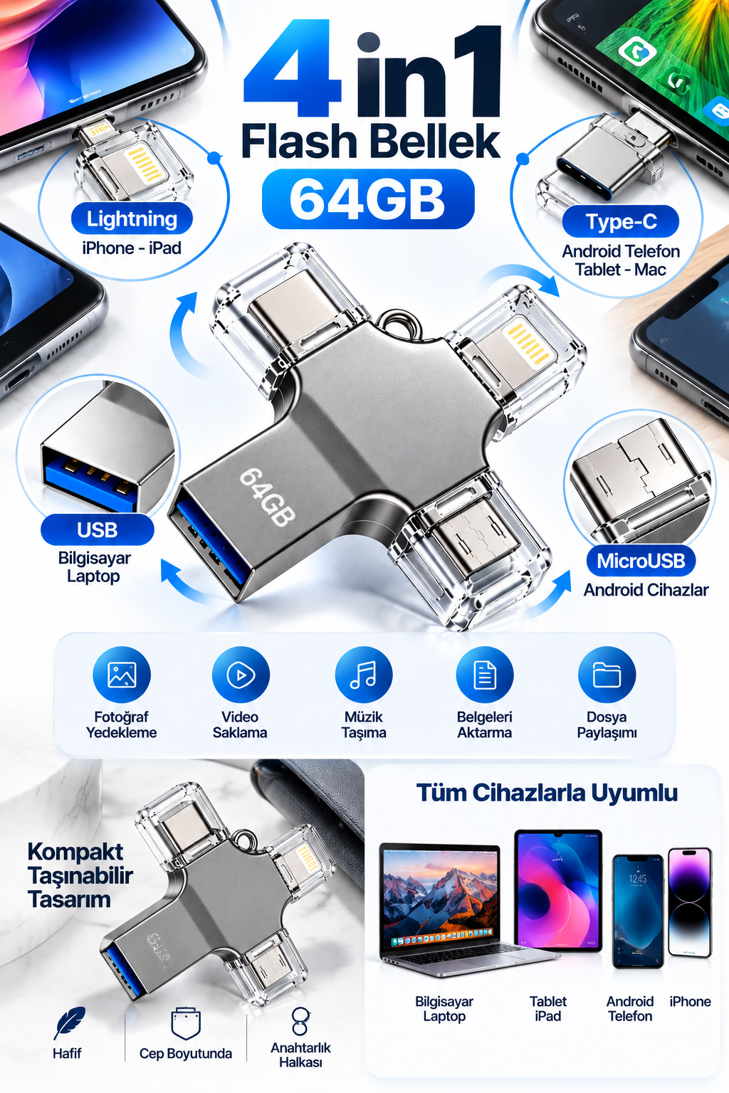 64 GB FLASH BELLEK - Lisinya 64 GB FLASH BELLEK - Lisinya