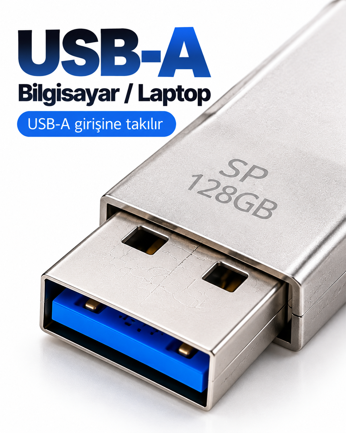 4in1 128GB Flash Bellek USB Type-C Lightning MicroUSB Çoklu Girişli Taşınabilir USB Bellek - Lisinya 4in1 128GB Flash Bellek USB Type-C Lightning MicroUSB Çoklu Girişli Taşınabilir USB Bellek - Lisinya