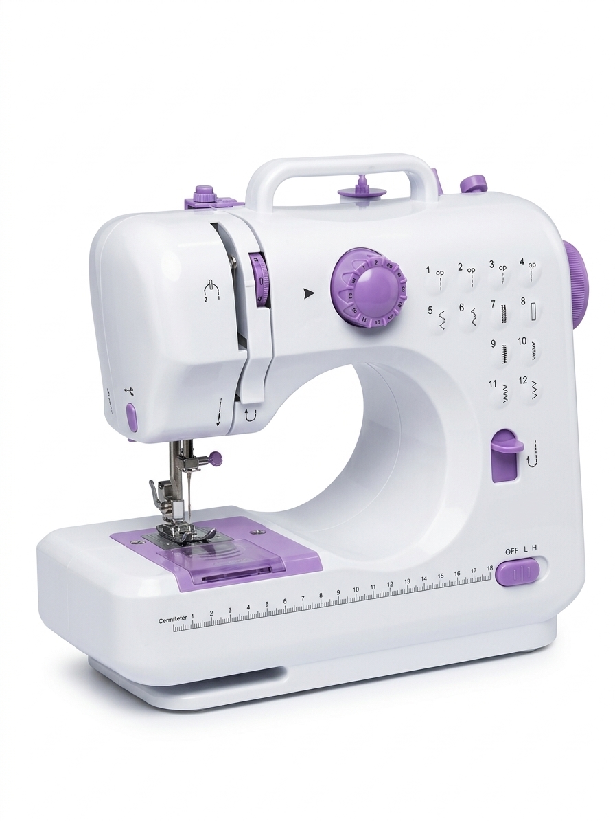 12 Farklı Dikiş Desenli Mini Dikiş Makinesi - Lisinya 12 Farklı Dikiş Desenli Mini Dikiş Makinesi - Lisinya