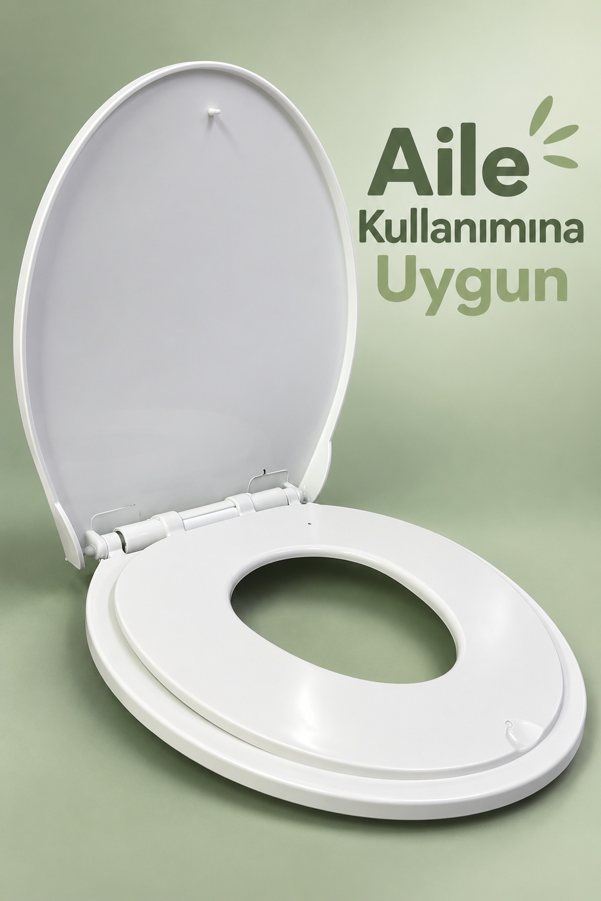Aile Tipi Çocuk ve Yetişkin Oturaklı Klozet Kapağı - Lisinya Aile Tipi Çocuk ve Yetişkin Oturaklı Klozet Kapağı - Lisinya