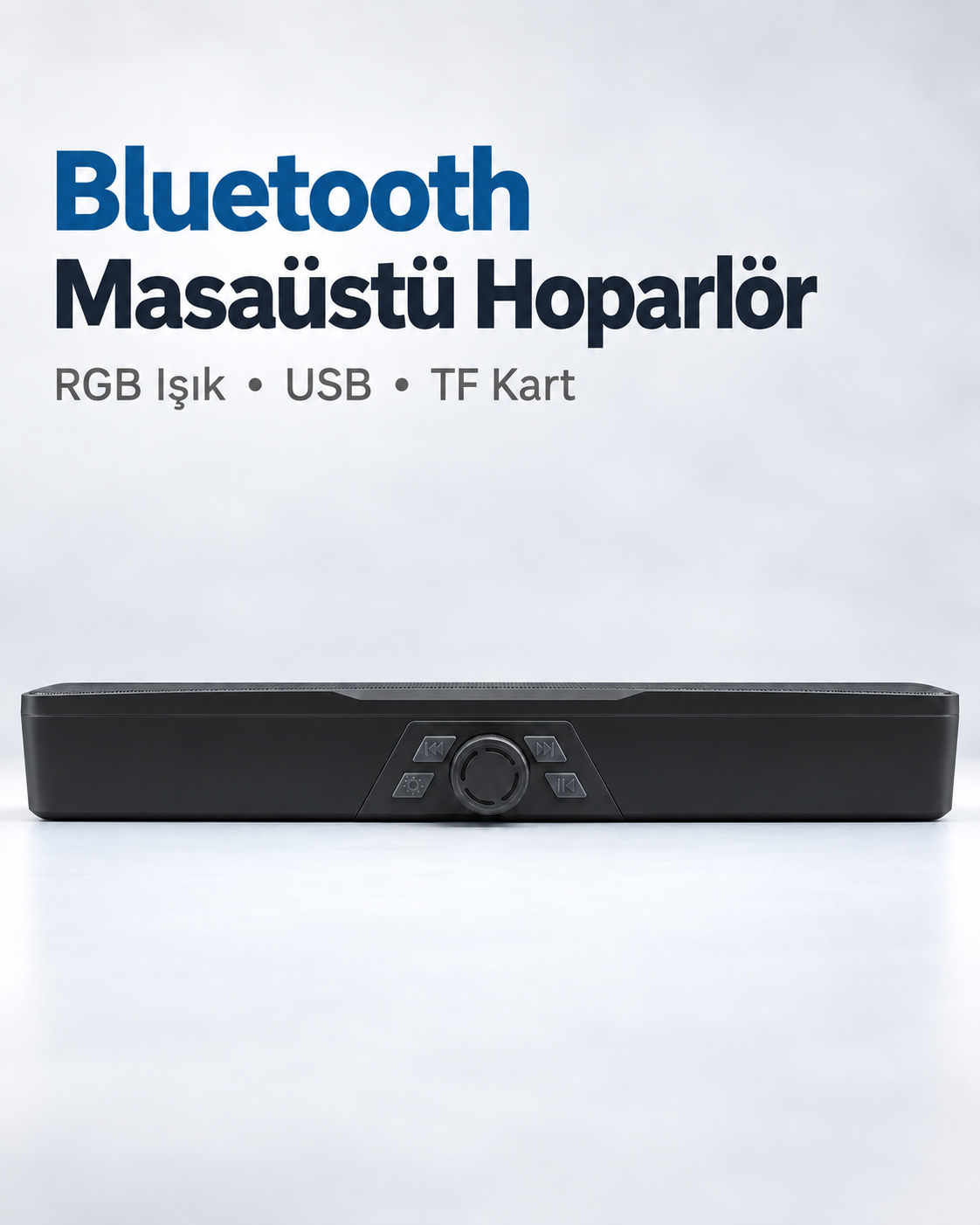Döner Kontrol Düğmeli RGB Işıklı Bluetooth 5.4 Hoparlör Type C Şarj Girişli Siyah - Lisinya Döner Kontrol Düğmeli RGB Işıklı Bluetooth 5.4 Hoparlör Type C Şarj Girişli Siyah - Lisinya