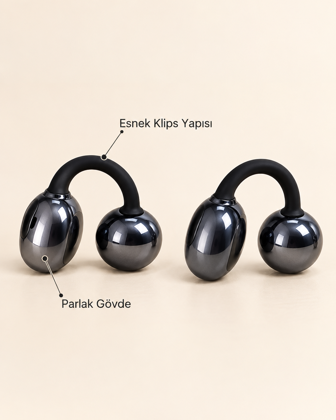 Küpe Tipi Bluetooth Kulaklık En Fazla 70 Dakikada Kulaklık Şarjı 2500 Saat Bekleme - Lisinya Küpe Tipi Bluetooth Kulaklık En Fazla 70 Dakikada Kulaklık Şarjı 2500 Saat Bekleme - Lisinya