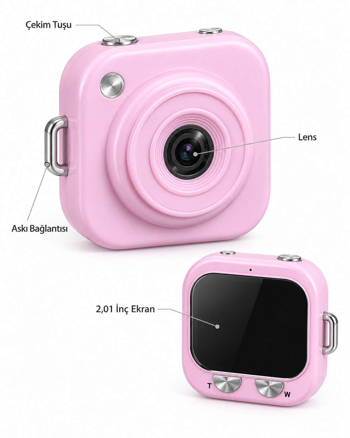 Mini Dijital Fotoğraf Makinesi - Lisinya