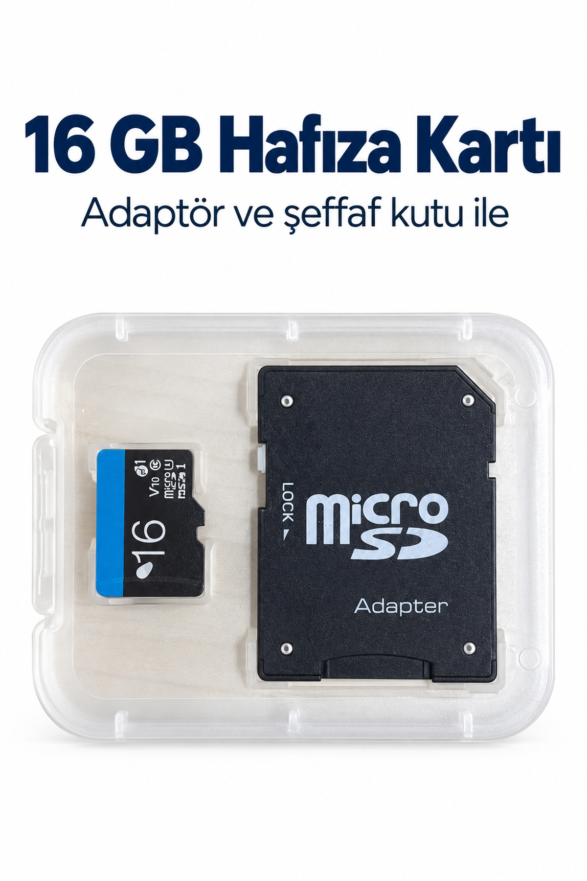 16 GB Hafıza Kartı ve Adaptör Kutulu Set - Lisinya 16 GB Hafıza Kartı ve Adaptör Kutulu Set - Lisinya