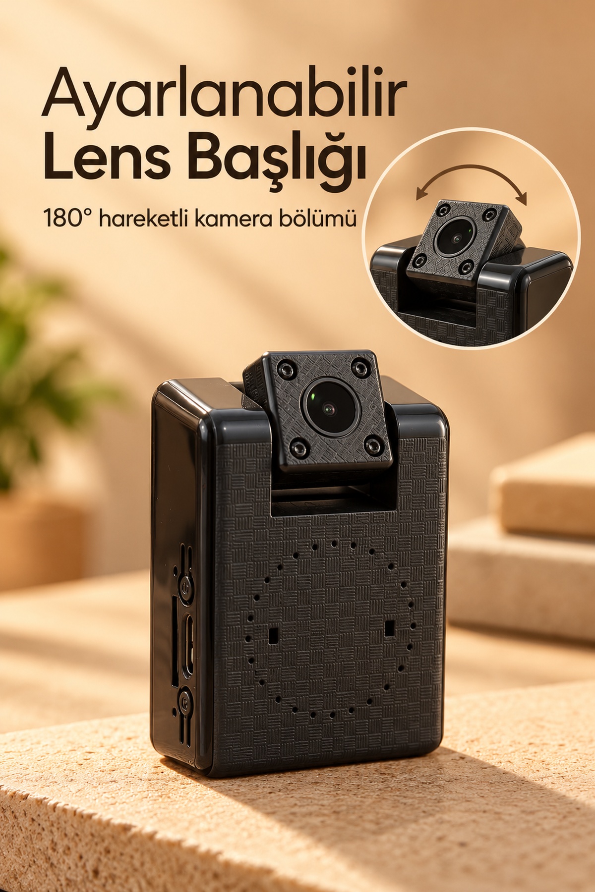 Ayarlanabilir Lens Başlıklı Güvenlik Kamerası Canlı İzleme Destekli - Lisinya Ayarlanabilir Lens Başlıklı Güvenlik Kamerası Canlı İzleme Destekli - Lisinya