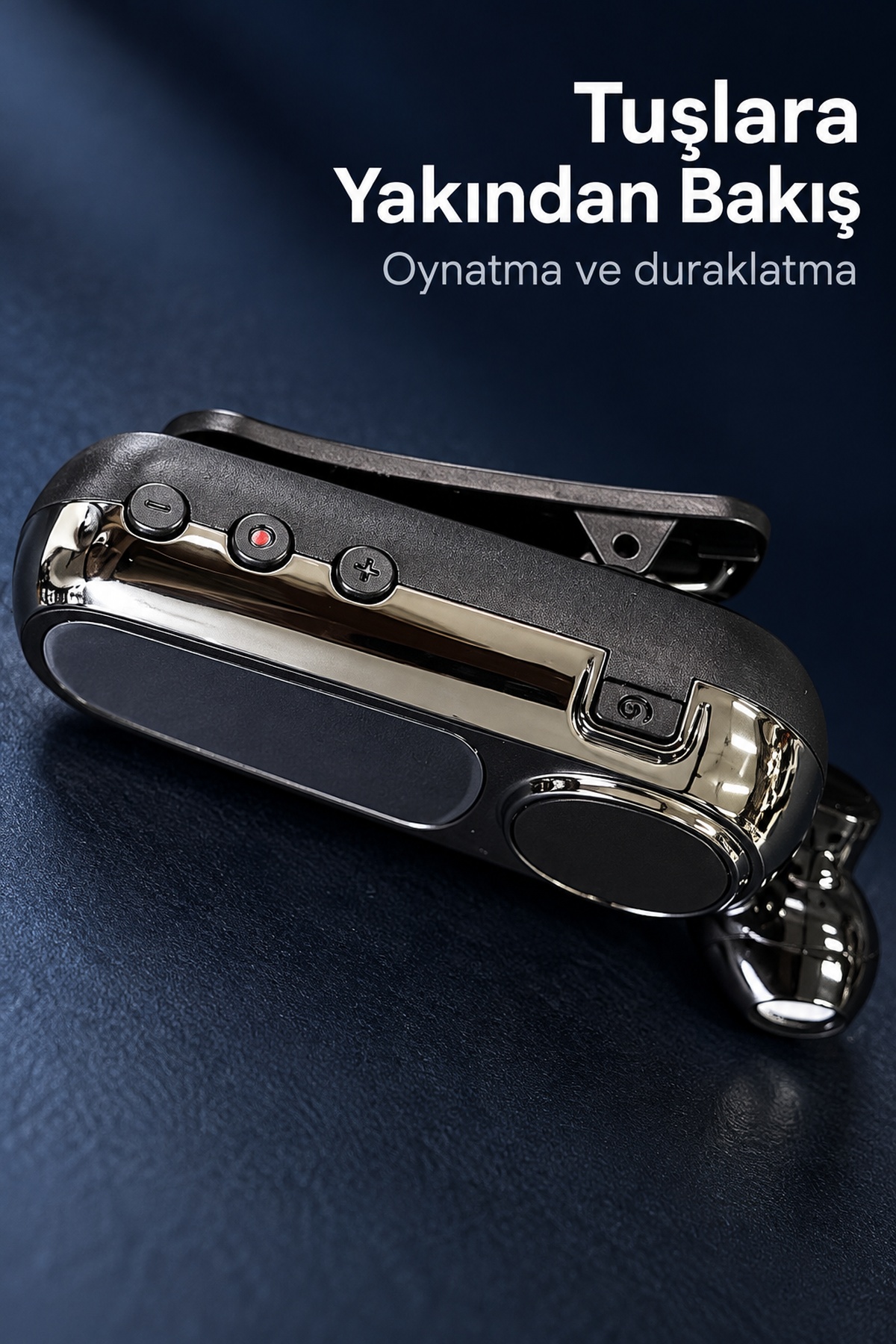 Sesli Bildirim Destekli Makaralı Bluetooth Kulaklık - Lisinya