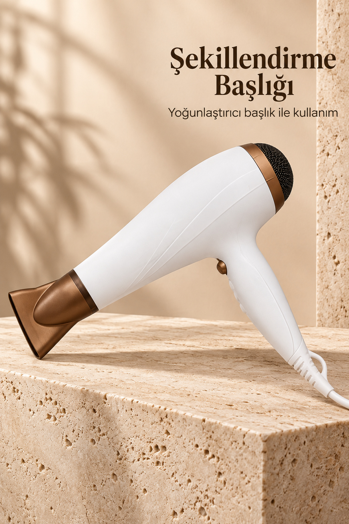 1. Şekillendirme Başlıklı Soğuk Hava Üflemeli Saç Kurutma Makinesi - Lisinya