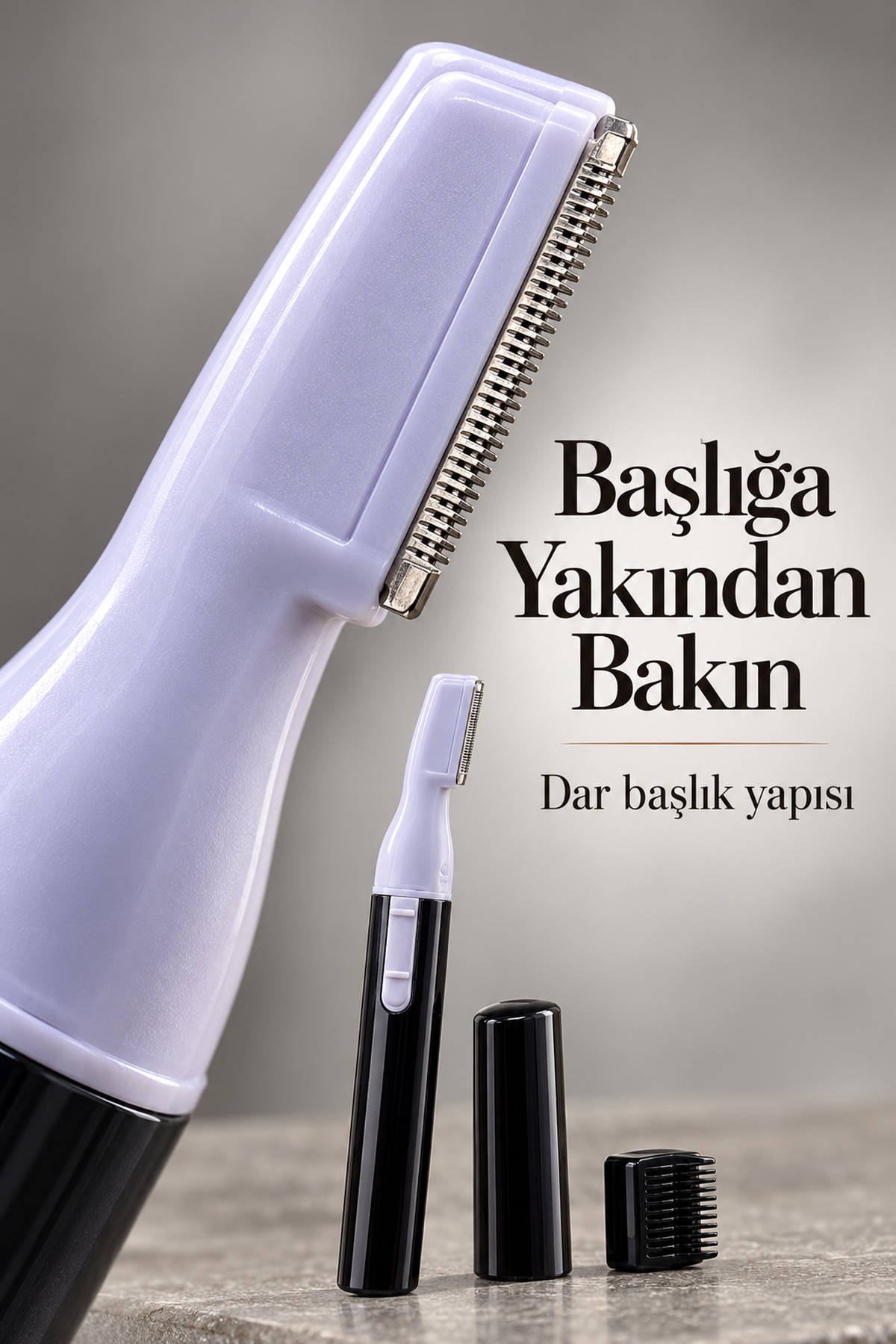 Kaş ve Bıyık Şekillendirici İnce Başlıklı Sakal Düzeltici - Lisinya