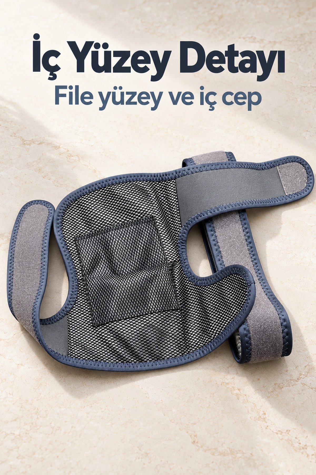 Dijital Ekranlı Diz Masaj Bandı Cırt Cırtlı - Lisinya Dijital Ekranlı Diz Masaj Bandı Cırt Cırtlı - Lisinya
