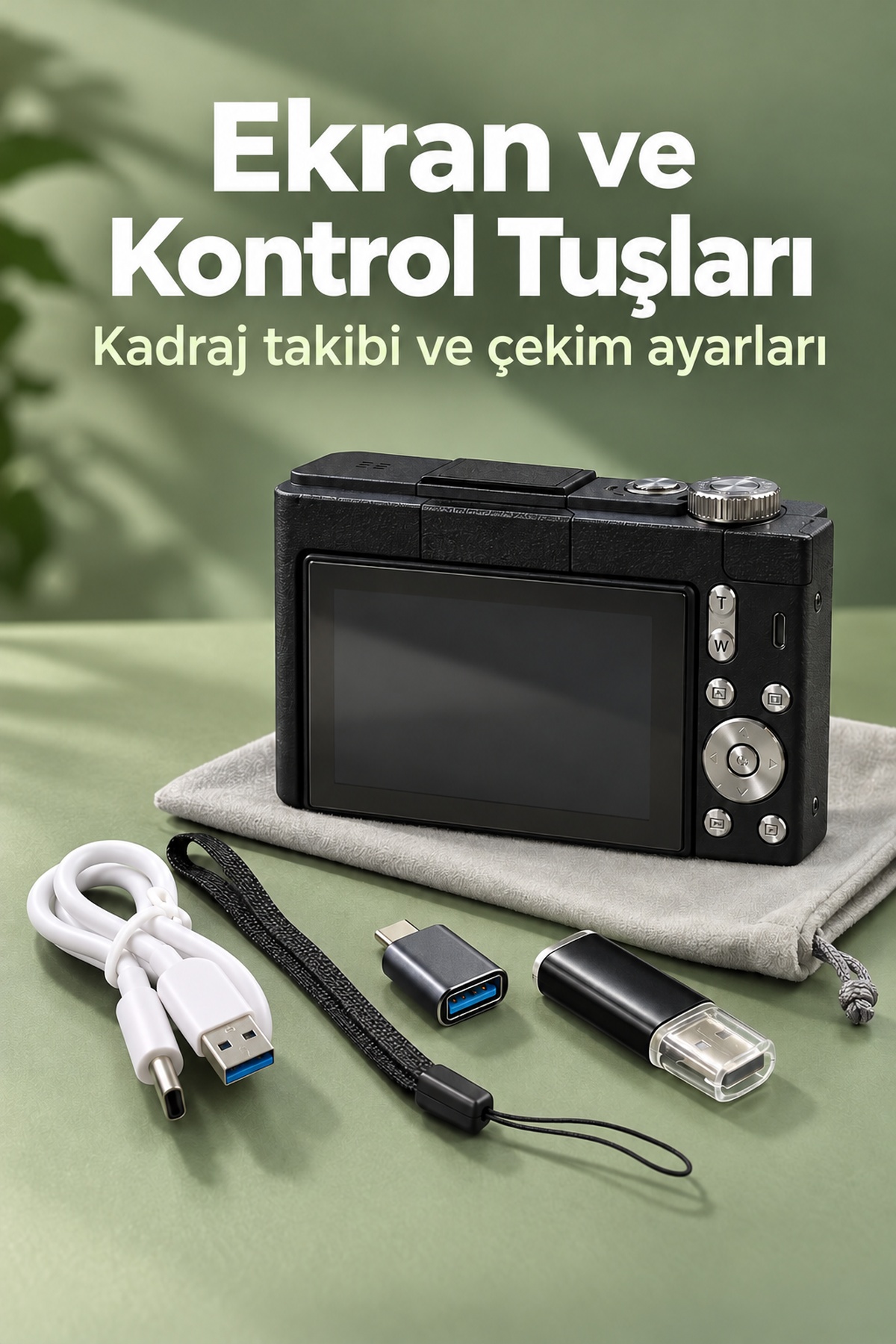 İçerik Üretimi İçin 4K Video Kamera Otomatik Odaklama ve Katlanabilir Ekran - Lisinya İçerik Üretimi İçin 4K Video Kamera Otomatik Odaklama ve Katlanabilir Ekran - Lisinya