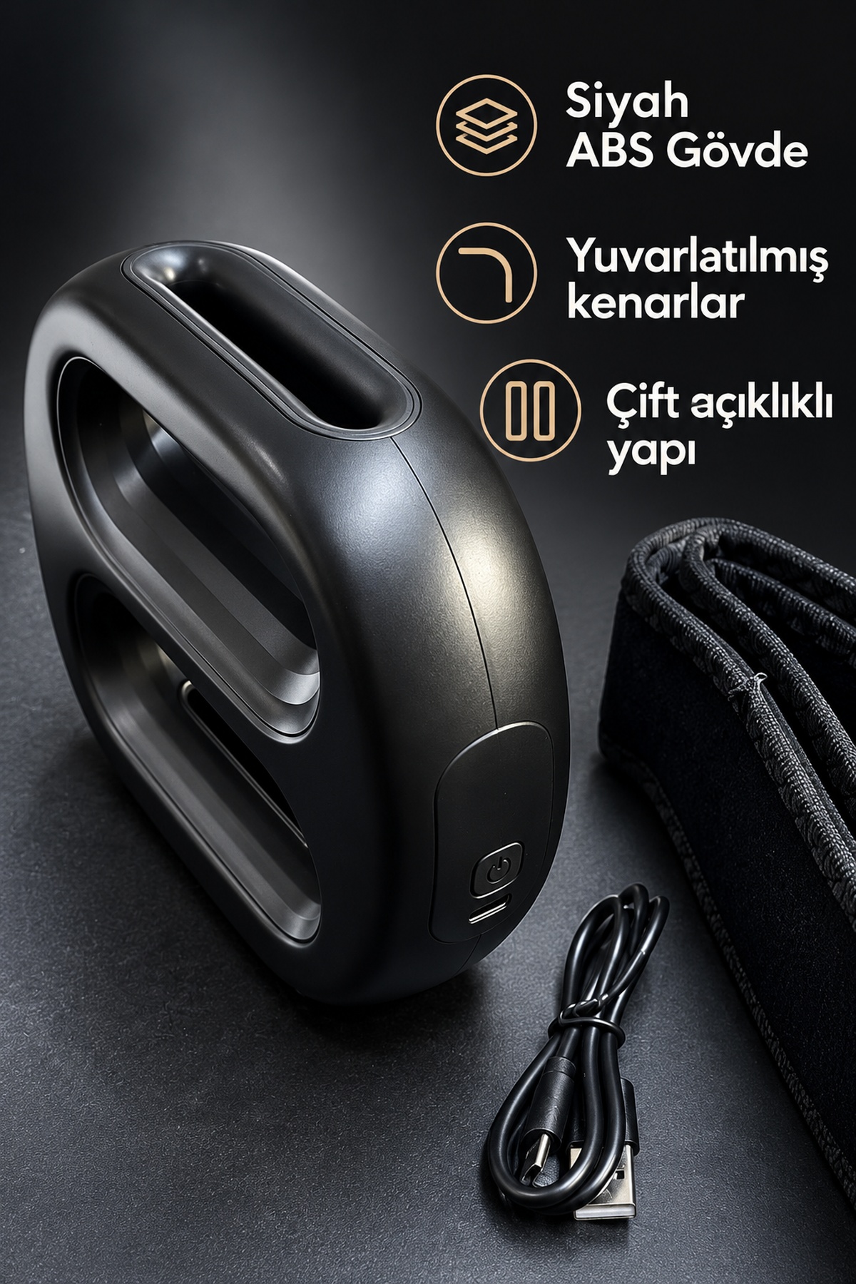 Isıtmalı ve Titreşimli Şarjlı Kemerli Masaj Aleti - Lisinya Isıtmalı ve Titreşimli Şarjlı Kemerli Masaj Aleti - Lisinya