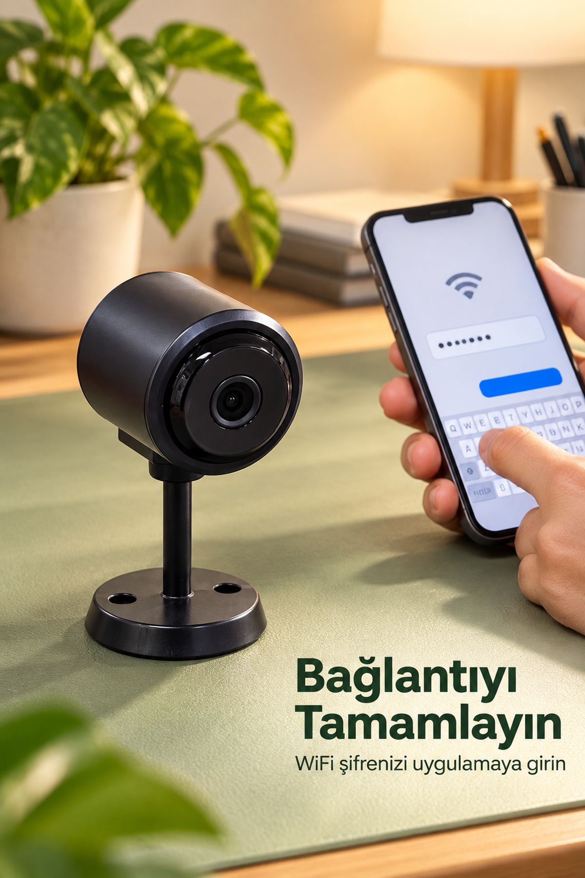 Silindirik Gövdeli Telefon Bağlantılı Kamera - Lisinya