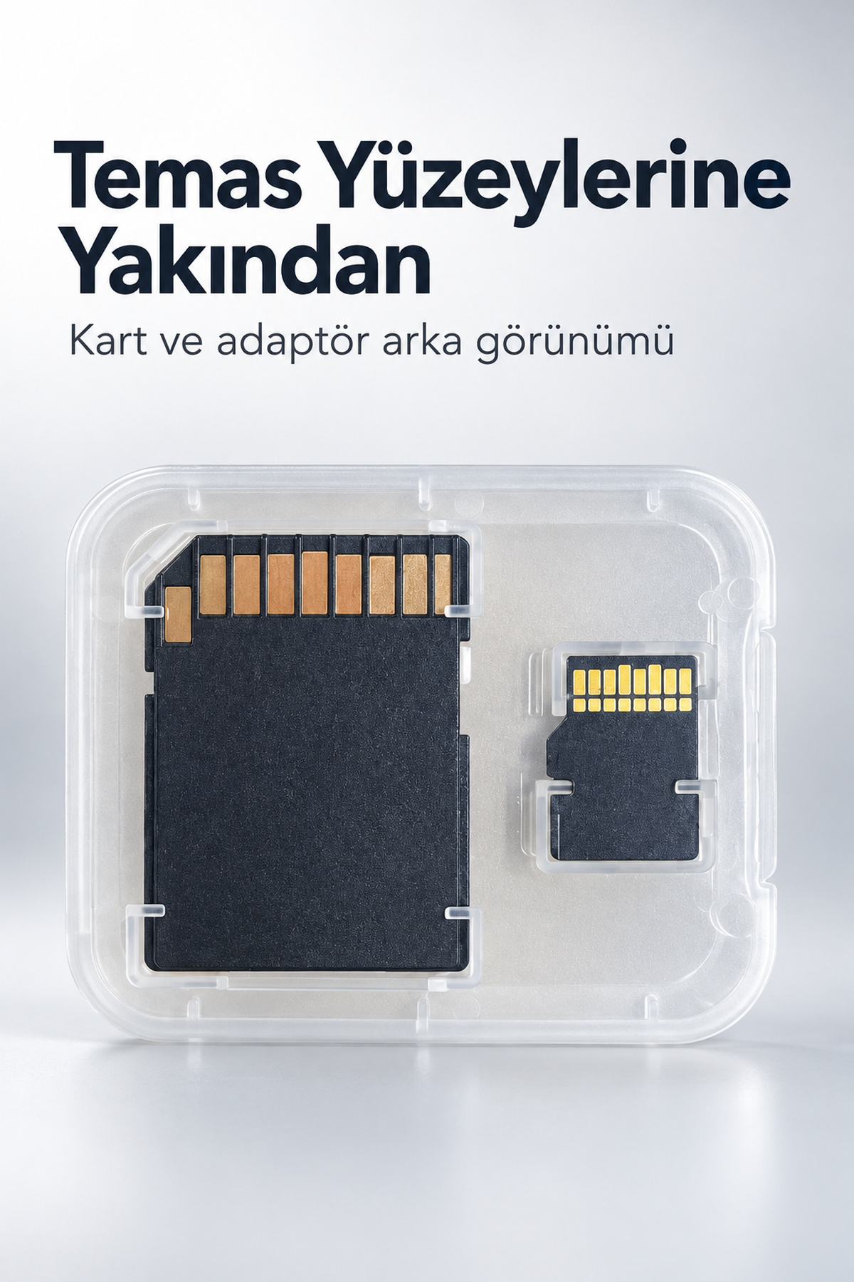 MicroSD Hafıza Kartı 16 GB Adaptörlü Set - Lisinya