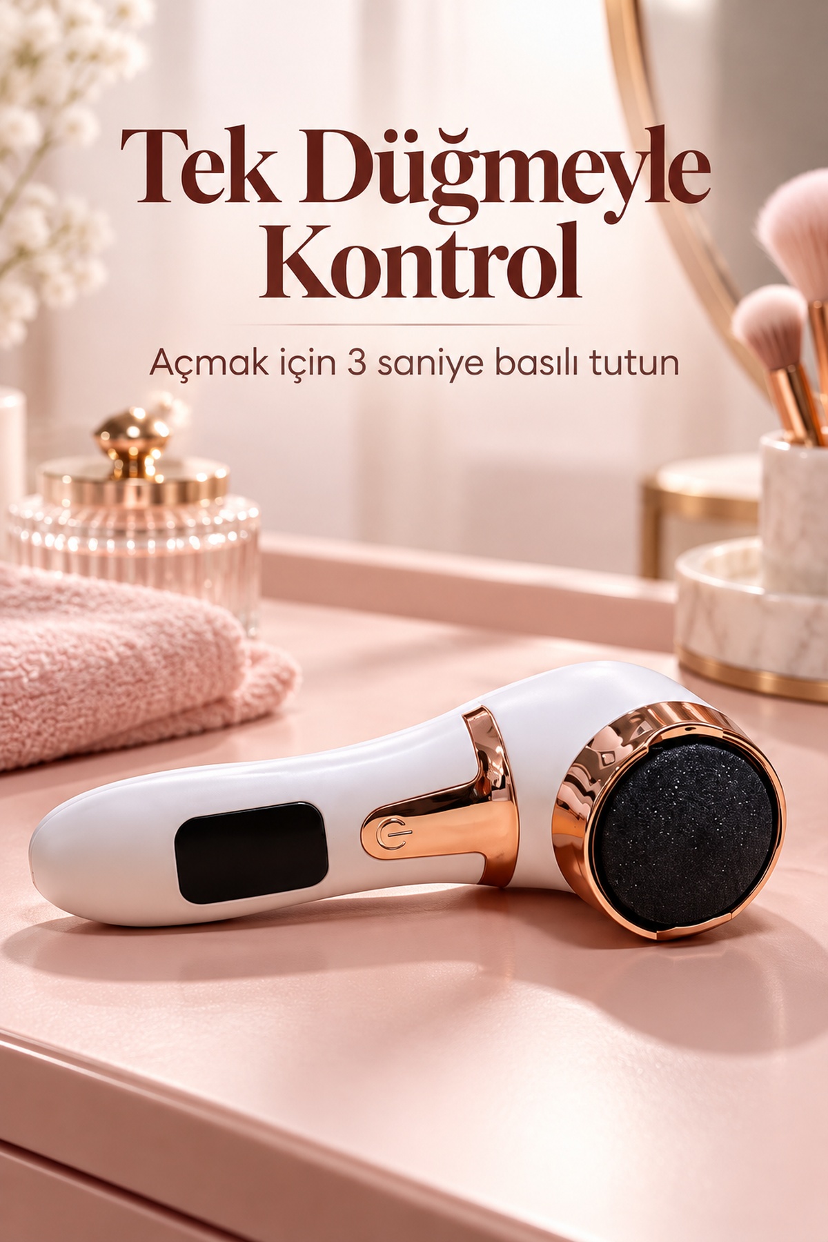 Dijital Göstergeli USB Şarjlı Ayak Bakım Cihazı - Lisinya