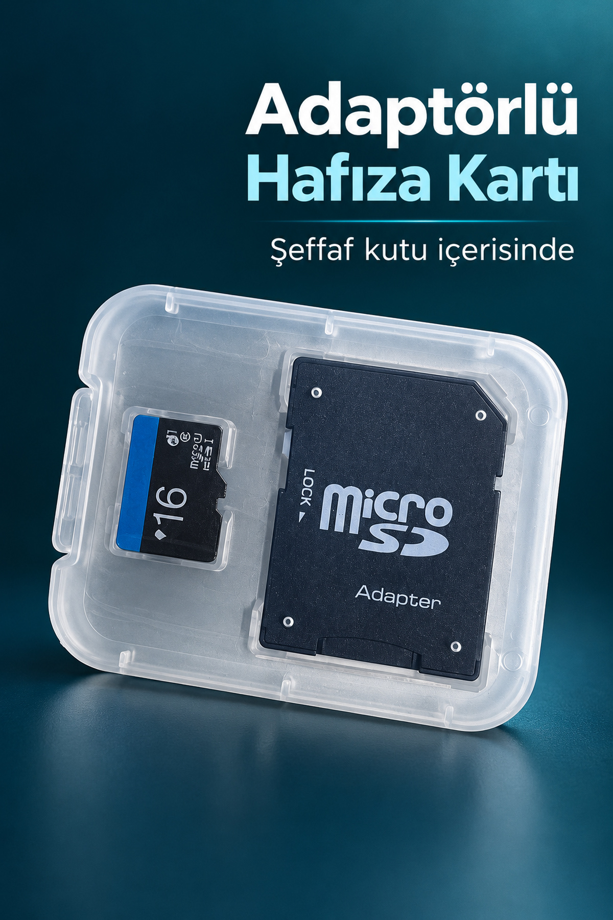16 GB MicroSD Kart ve SD Adaptör Seti - Lisinya 16 GB MicroSD Kart ve SD Adaptör Seti - Lisinya