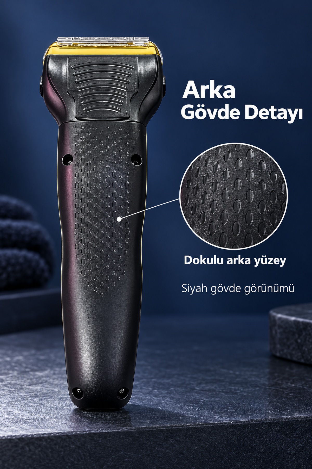 Erkek Bakım Seti Kablosuz Kullanımlı Üç Başlıklı - Lisinya Erkek Bakım Seti Kablosuz Kullanımlı Üç Başlıklı - Lisinya