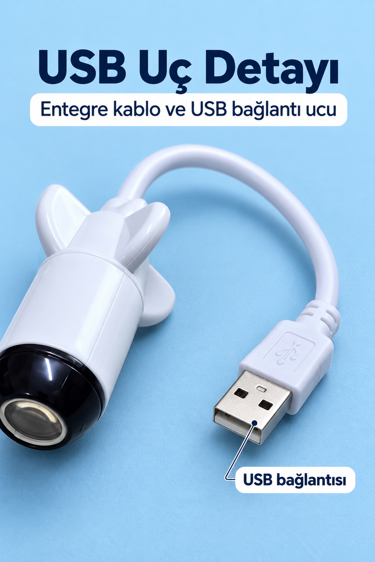 Desenli Projeksiyon Lambası Bilgisayar USB Girişinden Kullanımlı - Lisinya Desenli Projeksiyon Lambası Bilgisayar USB Girişinden Kullanımlı - Lisinya