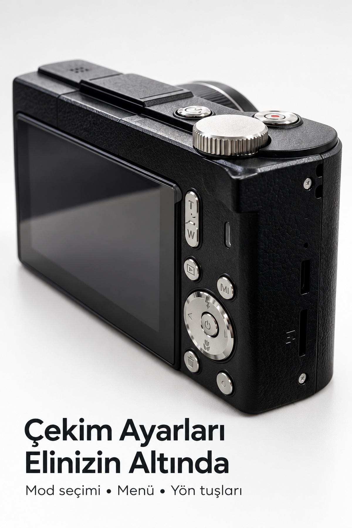 İçerik Üretimi İçin 4K Video Kamera Otomatik Odaklama ve Katlanabilir Ekran - Lisinya İçerik Üretimi İçin 4K Video Kamera Otomatik Odaklama ve Katlanabilir Ekran - Lisinya