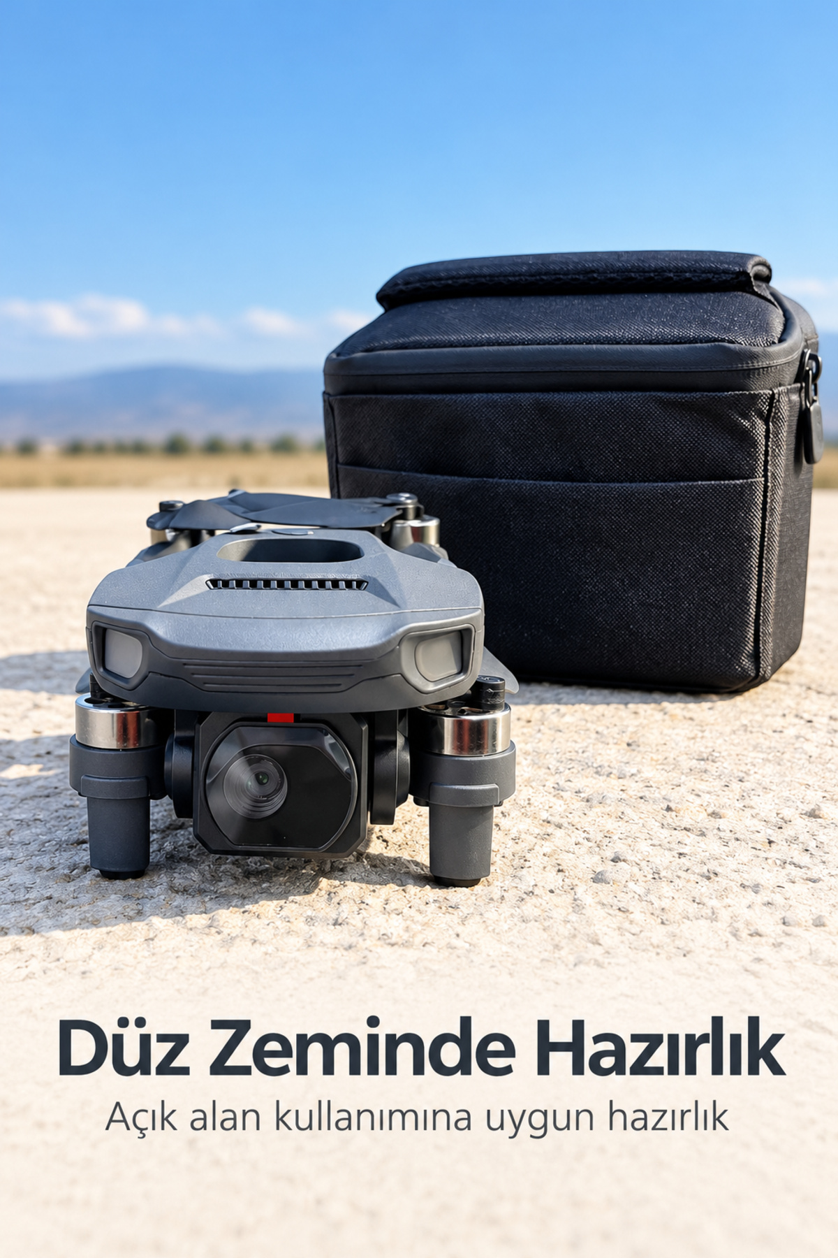 GPS Kameralı Drone Kumandadan Eve Dönüş Fonksiyonlu - Lisinya