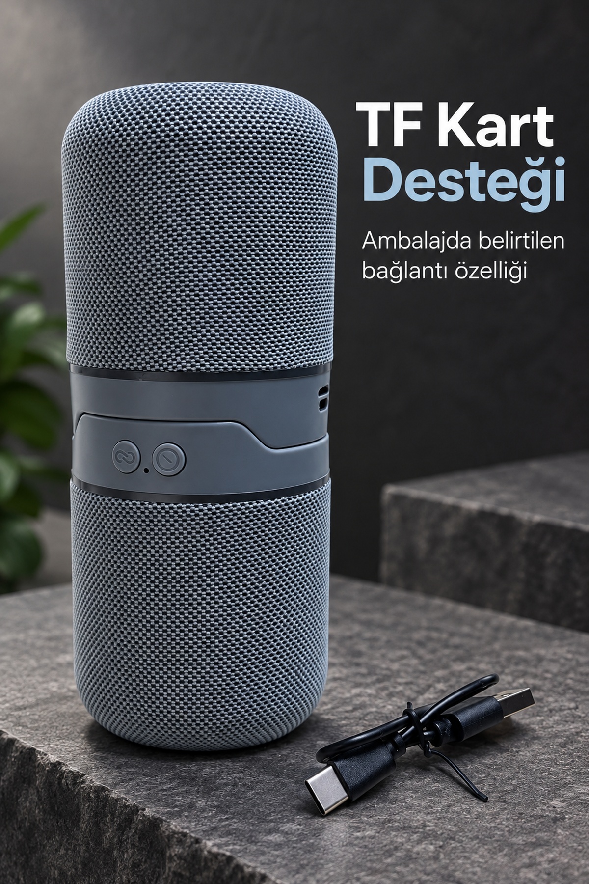 Bluetooth Hoparlör 5 W Çift Hoparlör Yapısı - Lisinya