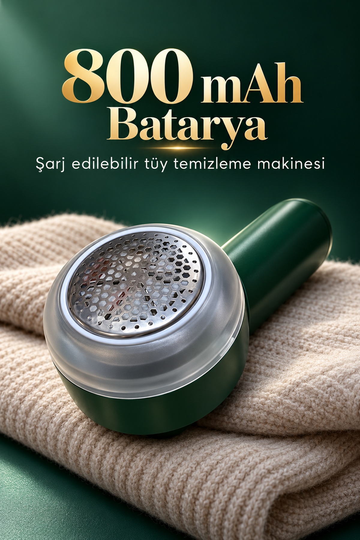 Şarjlı Tüy Temizleme Makinesi 800 mAh Bataryalı - Lisinya