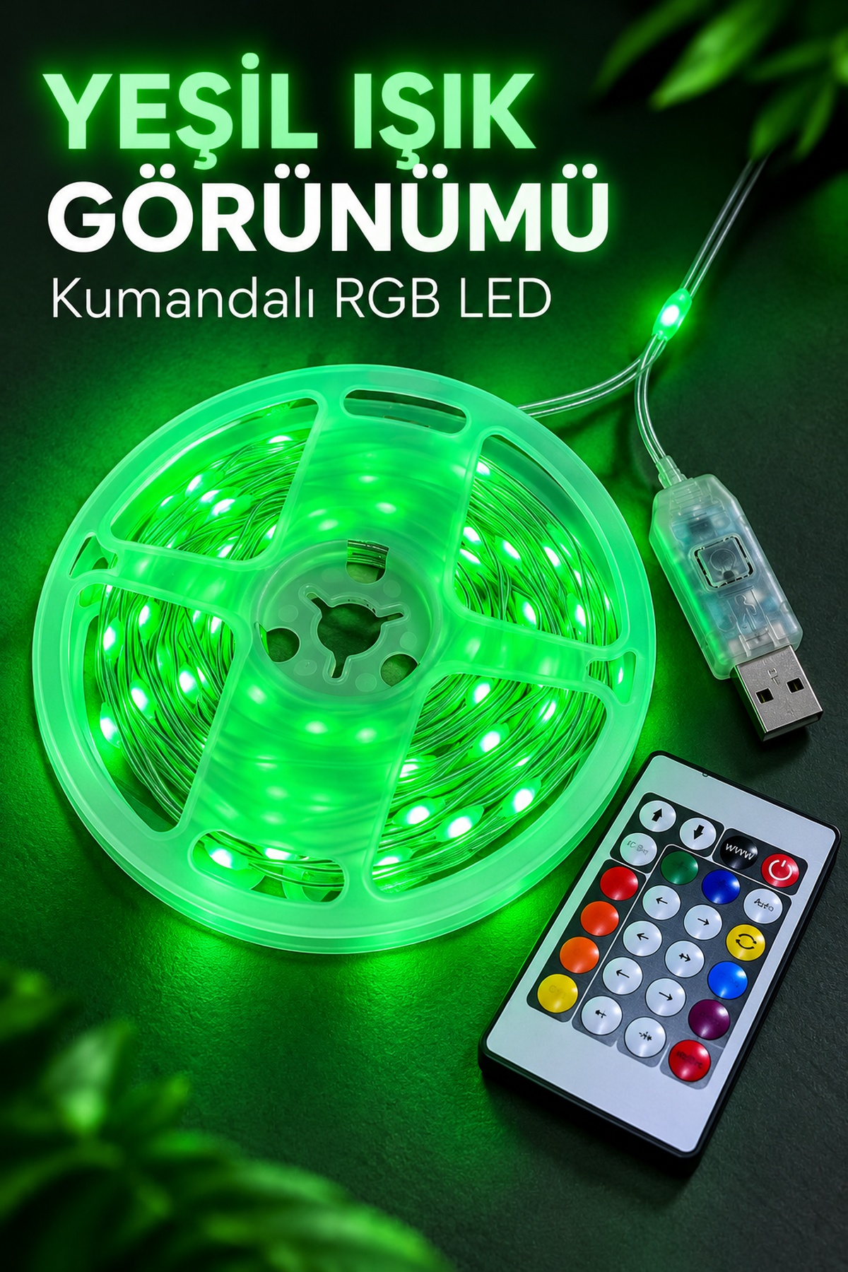 10 Metre Kumandalı Led - Lisinya 10 Metre Kumandalı Led - Lisinya