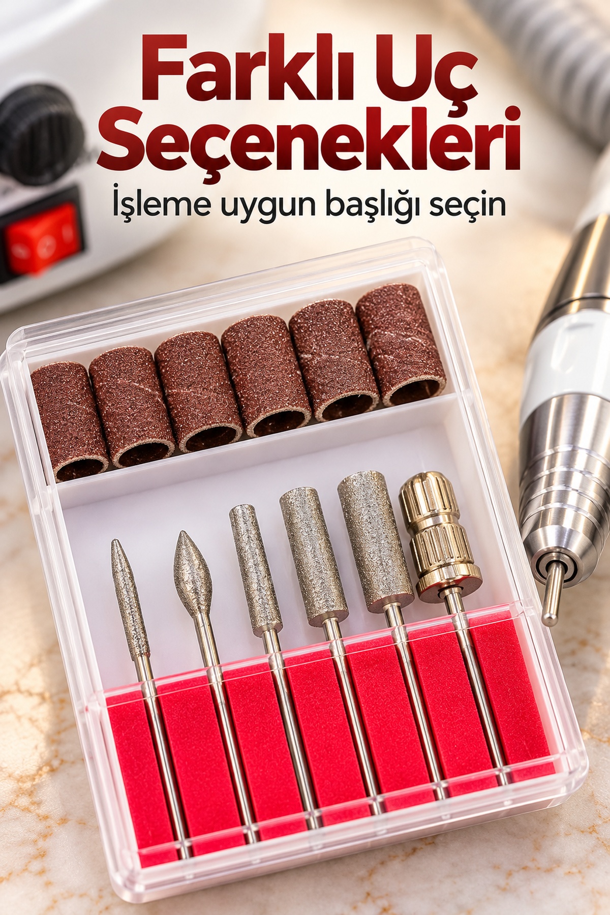 Elektrikli Tırnak Törpüsü El ve Ayak Kumandalı Set - Lisinya Elektrikli Tırnak Törpüsü El ve Ayak Kumandalı Set - Lisinya