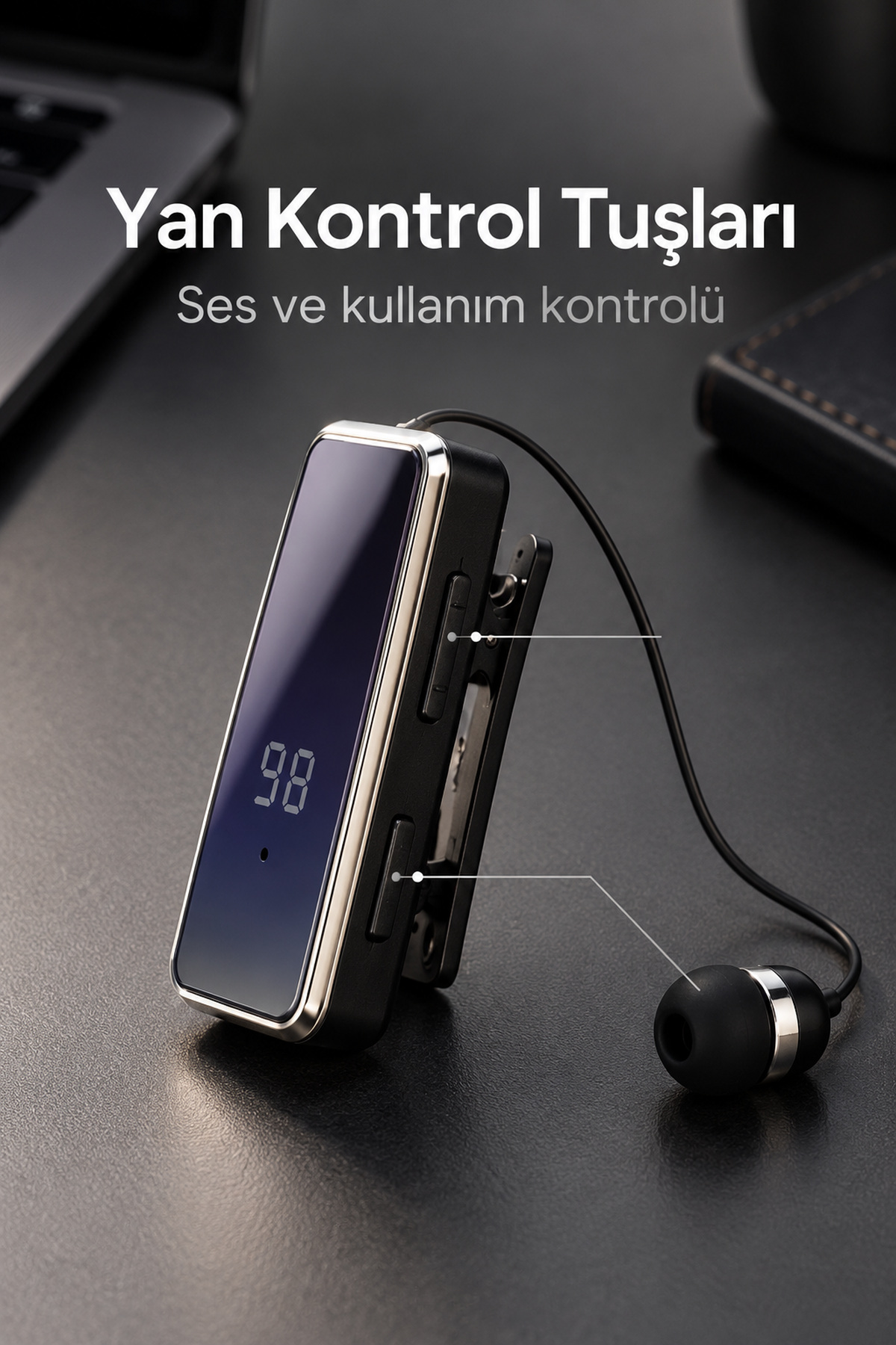 Dijital Ekranlı Bluetooth Kulaklık Çok Noktalı Bağlantı - Lisinya Dijital Ekranlı Bluetooth Kulaklık Çok Noktalı Bağlantı - Lisinya