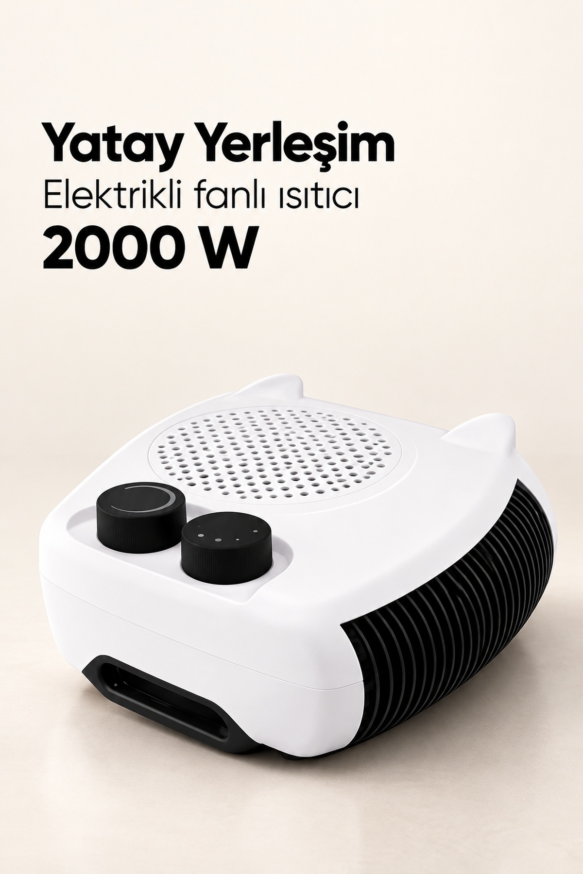 Termostatlı Fanlı Isıtıcı Çift Düğmeli Kontrol Tasarımı - Lisinya Termostatlı Fanlı Isıtıcı Çift Düğmeli Kontrol Tasarımı - Lisinya