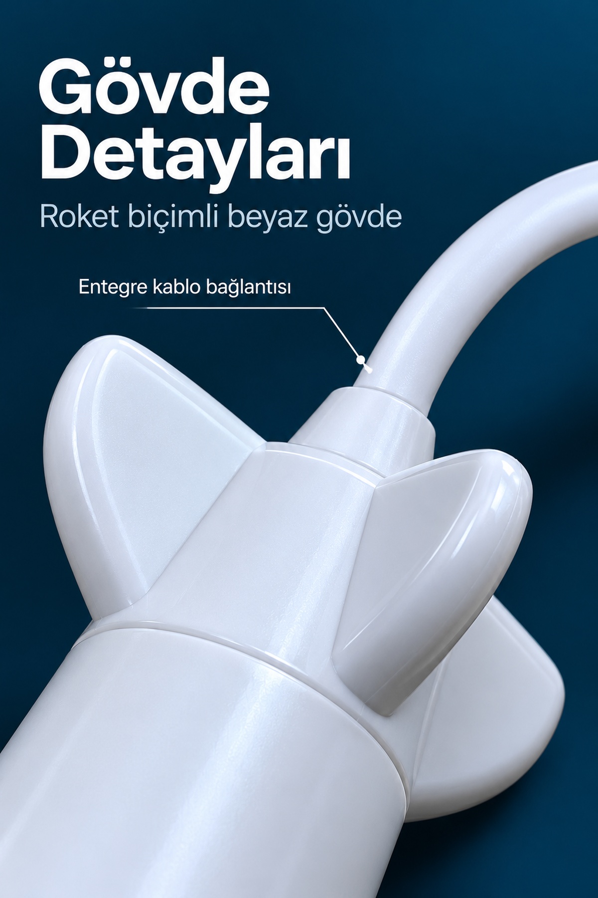 Projeksiyon Lambası USB Bağlantılı Çevirmeli Netlik Ayarlı - Lisinya