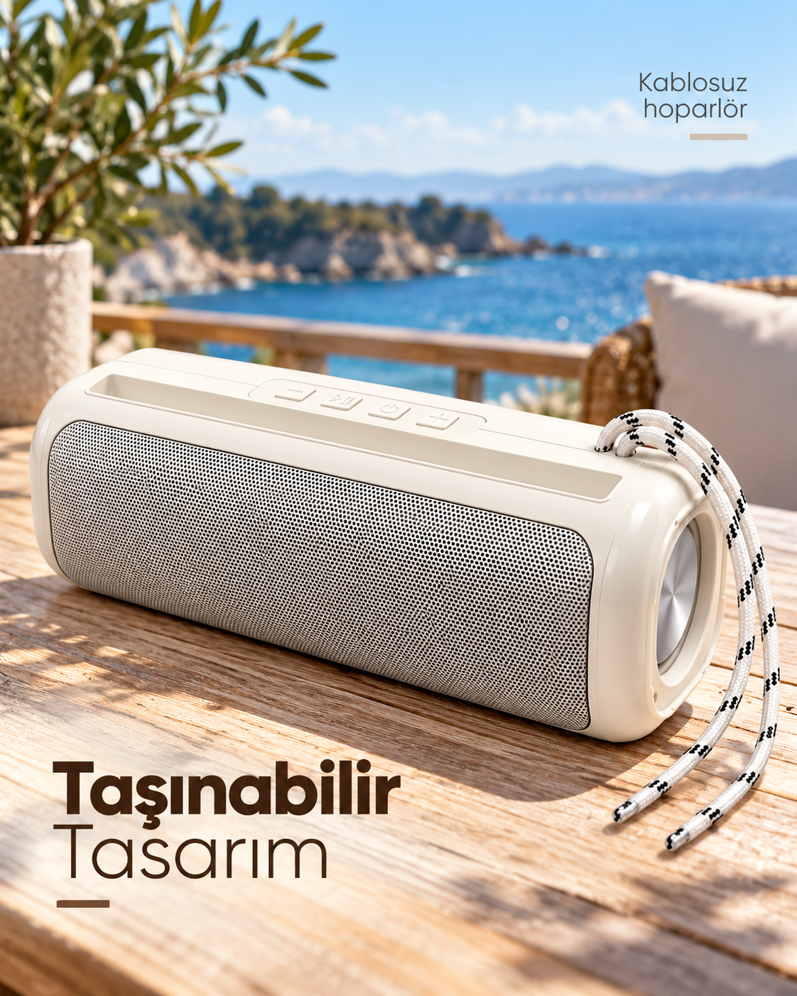 TWS Stereo Bağlantılı Bluetooth Hoparlör RGB Işık Efektli USB ve Hafıza Kartı Destekli - Lisinya