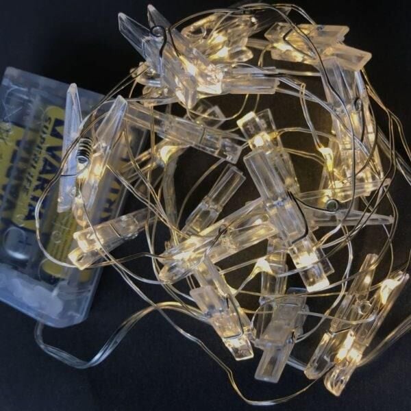 Işıklı Mandallı Fotoğraf Albümü 20li - Lisinya Işıklı Mandallı Fotoğraf Albümü 20li - Lisinya