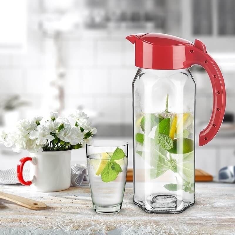 Cam Sürahi Ala Jug 1500 ML - Lisinya Cam Sürahi Ala Jug 1500 ML - Lisinya