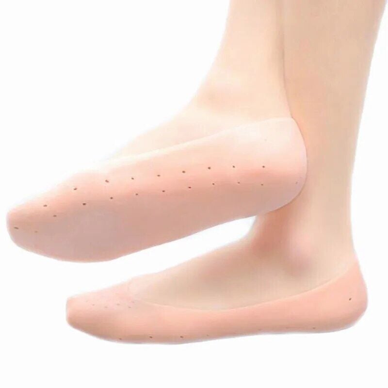 1 Çift Silikon Hava Alır Patik Silikon Ayak -Topuk Koruyucu Nemlendirici - Lisinya 1 Çift Silikon Hava Alır Patik Silikon Ayak -Topuk Koruyucu Nemlendirici - Lisinya