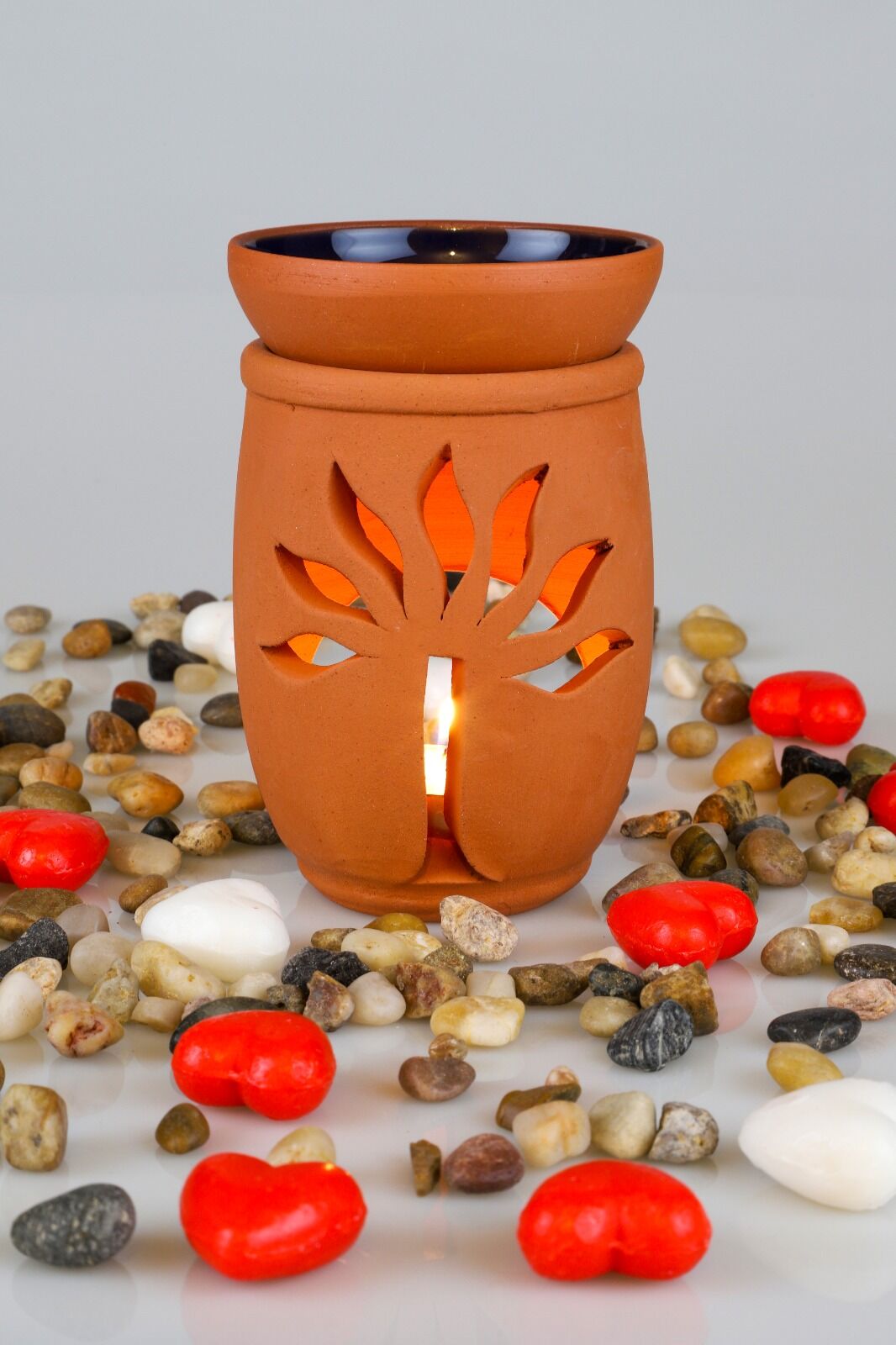 Hayat Ağacı El Yapımı Çömlek Buhurdanlık Tütsülük - Lisinya Hayat Ağacı El Yapımı Çömlek Buhurdanlık Tütsülük - Lisinya